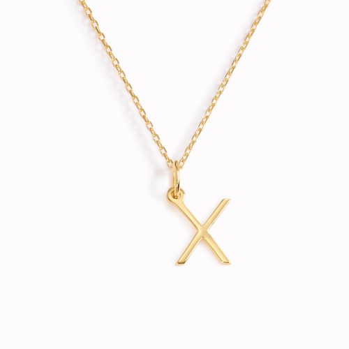 X, Gold Vermeil