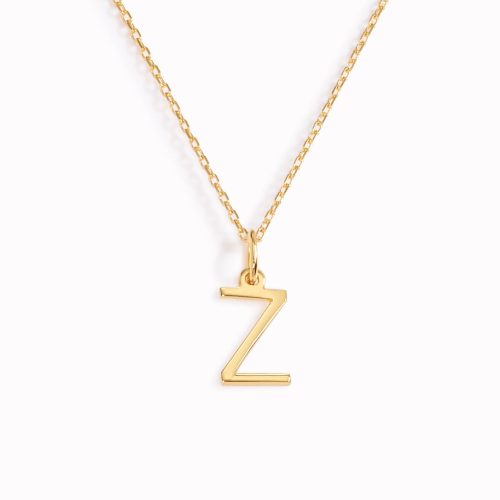 Z, Gold Vermeil