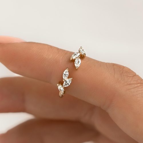 ada open leaf ring 14k ldm yg model 61 v2