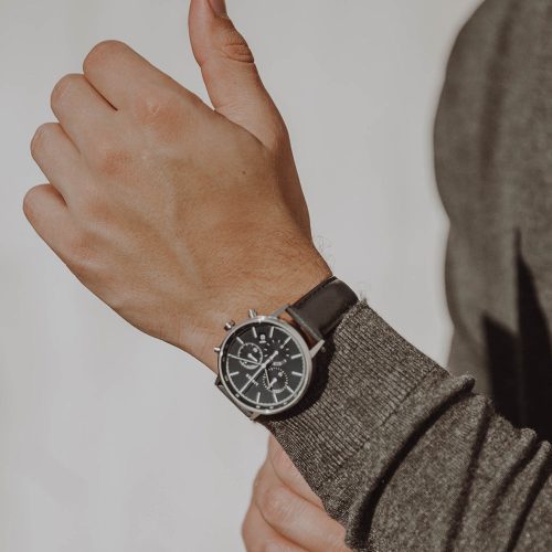 chronograph grey