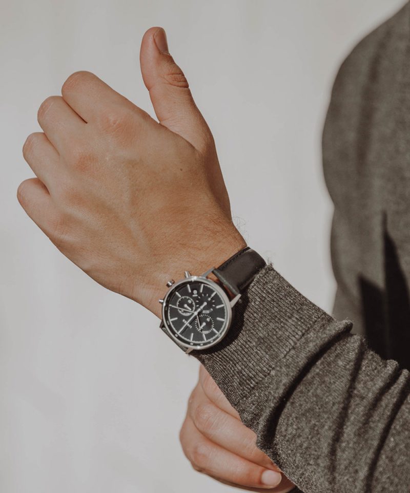 chronograph grey