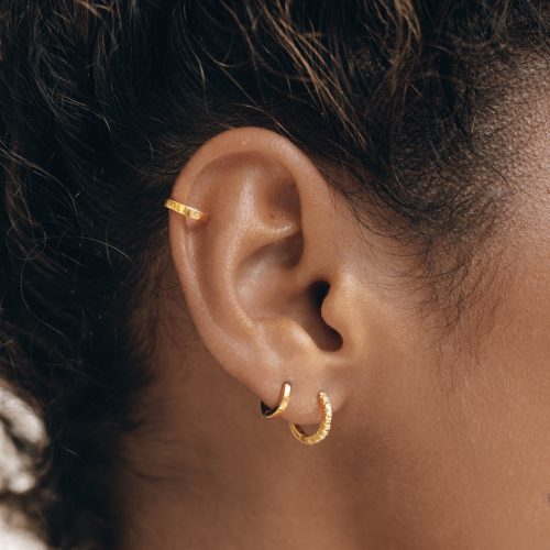 eva gem hoop mini hoop ear cuff gv styled