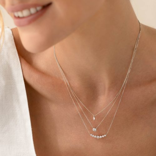 graduated diamond necklace 14k gold caterina 7 cropped v5