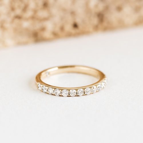 keira 17 isa karp half diamond ring 14k yg lookbook 1 edit