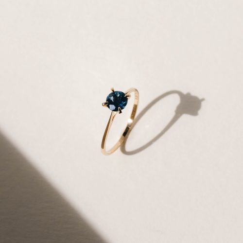 lilly ring luxe london blue topaz styled 4