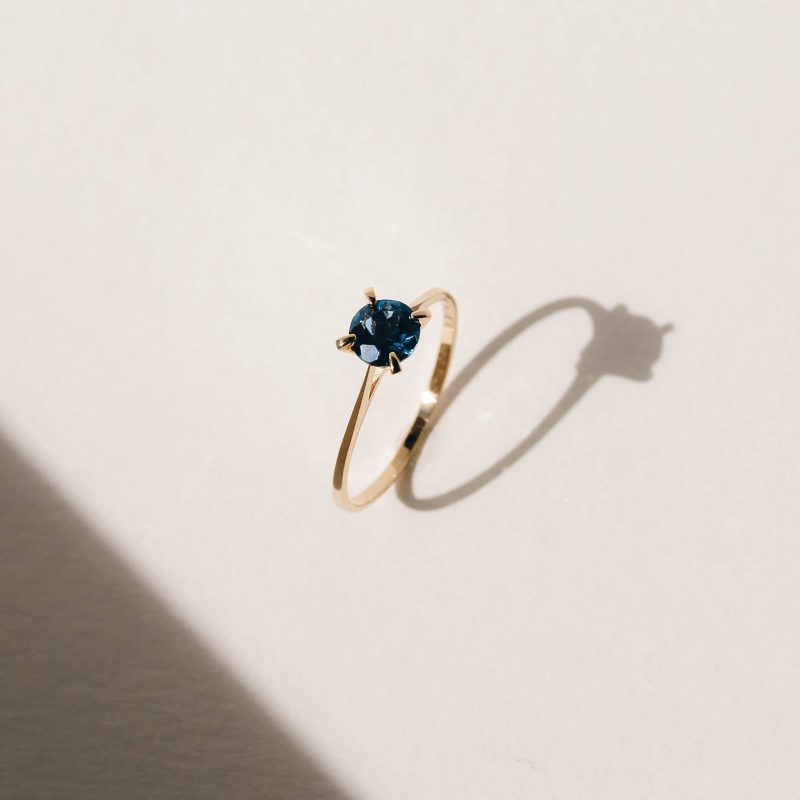 lilly ring luxe london blue topaz styled 4