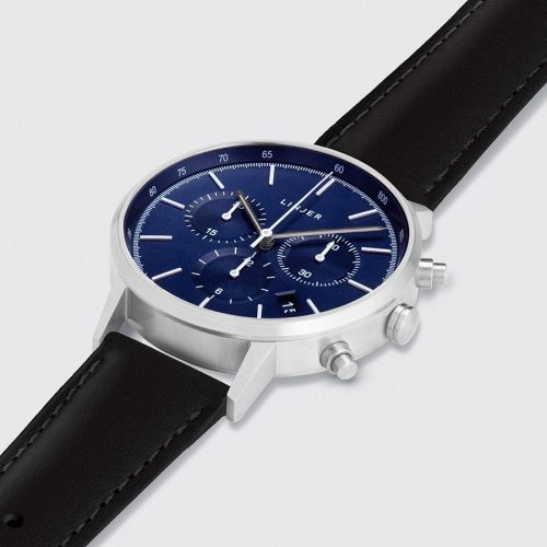 linjer chronograph blue dial silver black 2 angle fabb2957 32c2 40f2 bf1e 3badfeb37a14