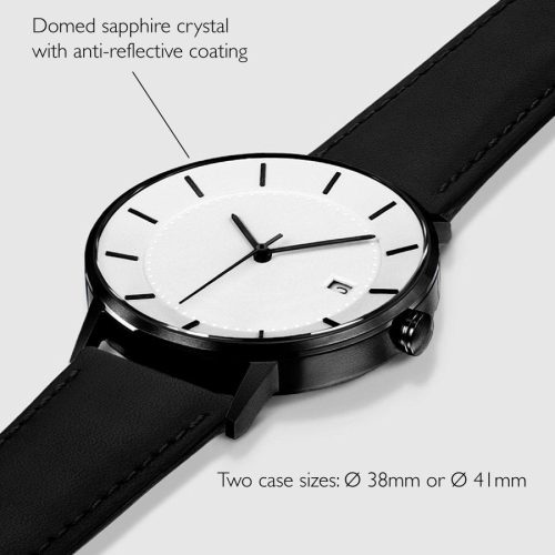 linjer classic watch 38 ltd ed black 2 angle dimensions