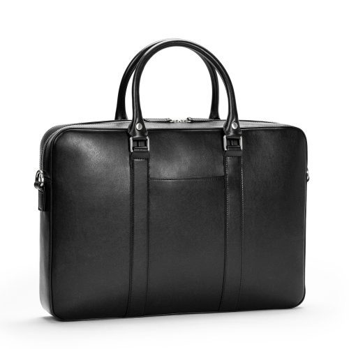 linjer soft briefcase black 2 angle