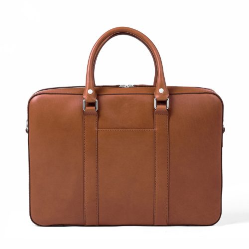 linjer soft briefcase cuoio 2 front 5fb29286 f035 4653 afe8 419e82220ddb