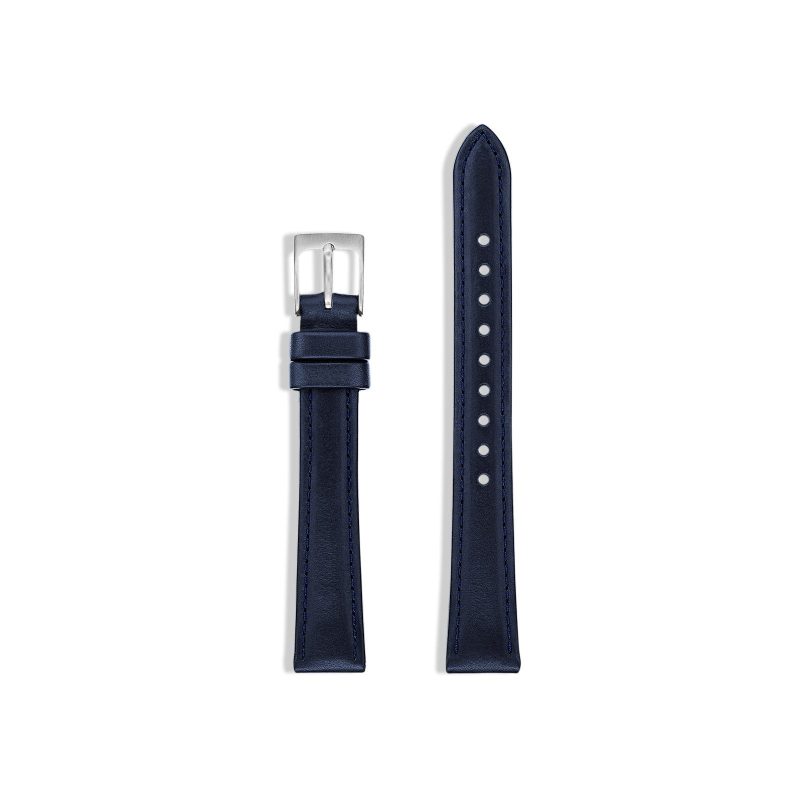 linjer watch strap classic 34 silver navy