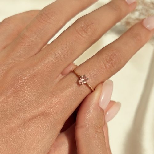 martine pear shaped morganite ring 14k gold final 2 still