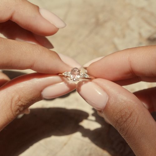 mel 6 morganite and diamond ring rochelle 14k ldm 4 still